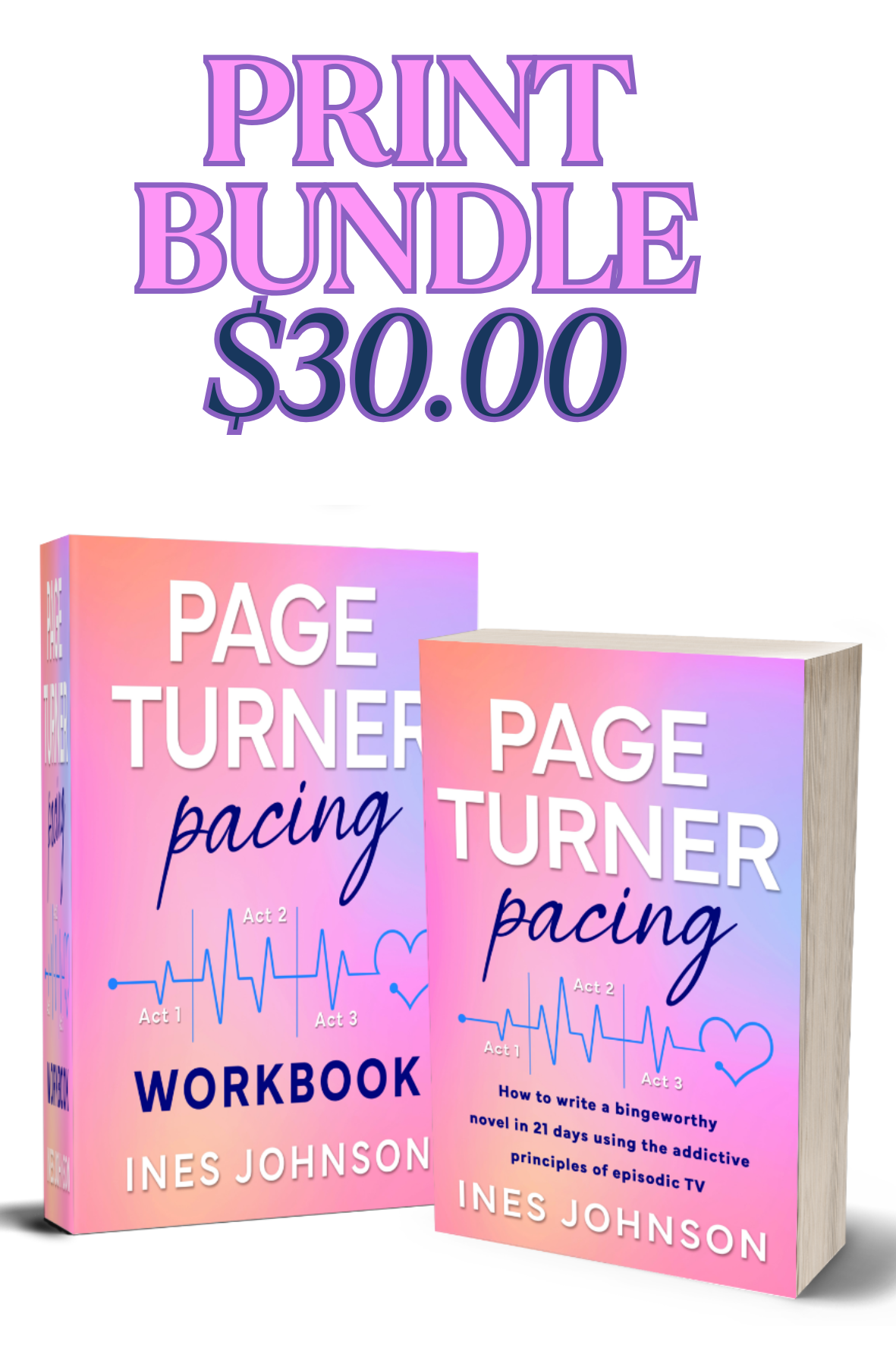 Page Turner Pacing PRINT BUNDLE SIGNINGS