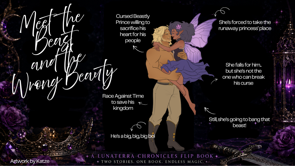 Lunaterra Chronicles PAPERBACK FLIPBOOK