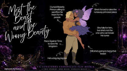 Lunaterra Chronicles PAPERBACK FLIPBOOK