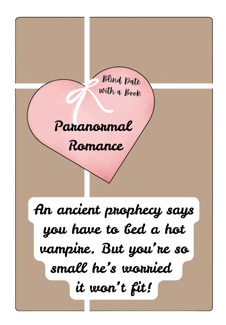 Blind Date with a Book WONT FIT
