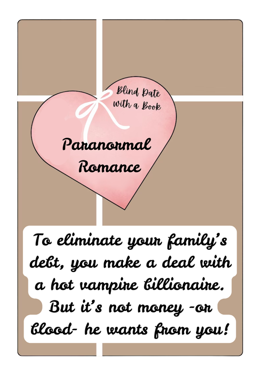Blind Date with a Book BLOOD